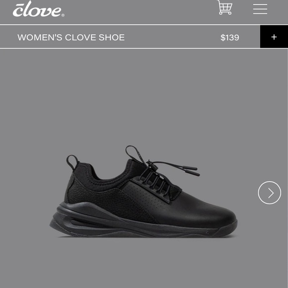 clove Shoes - WOMEN'S ALL BLACK OPTION CLOVE SHOE 7.5 NEW